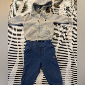 Ralph Lauren Navy Blue Kids Joggers 9M